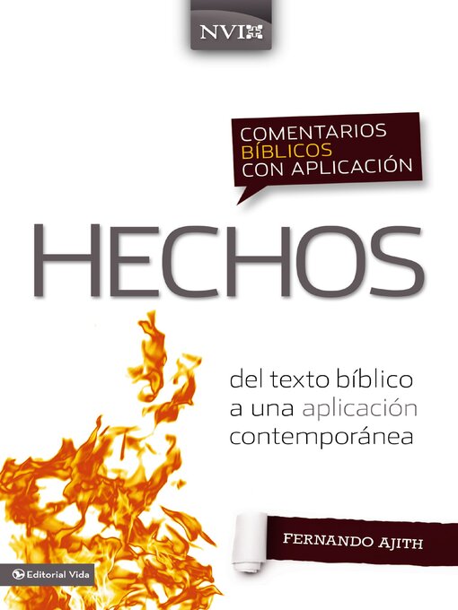 Title details for Comentario bíblico con aplicación NVI Hechos by Ajith Fernando - Available